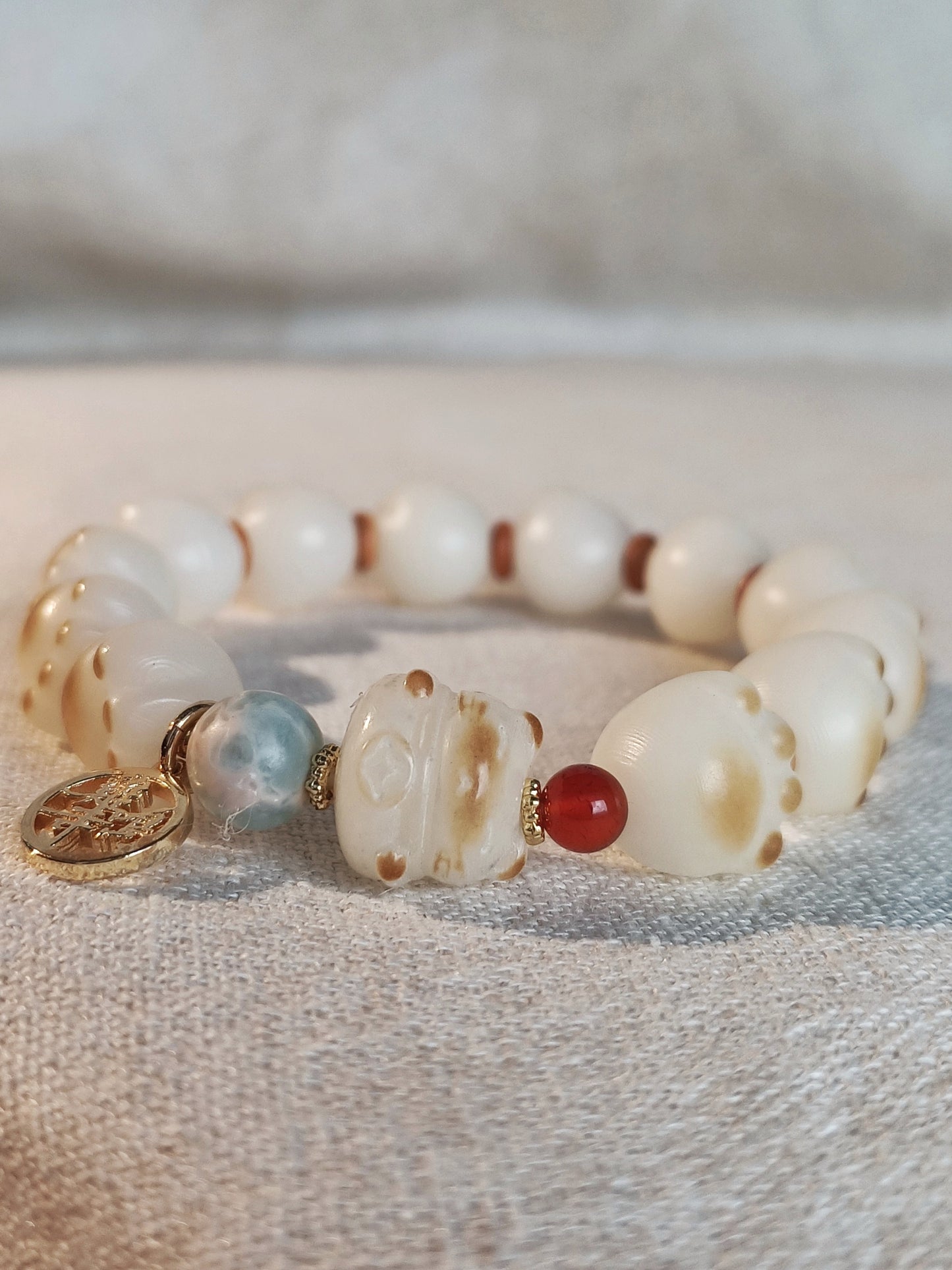 Cat Paw Bodhi Bracelet from Jiming Temple